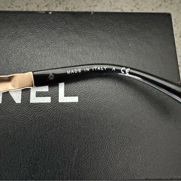 Chanel CC Cat Eye Quilted Sunglasses